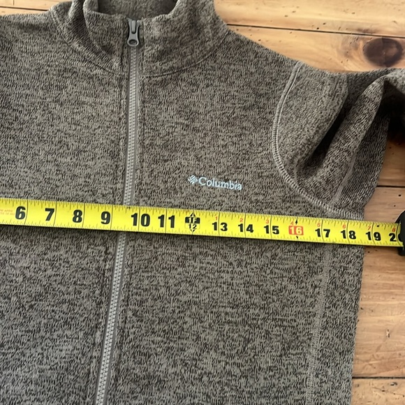 Columbia Women’s brown full-zip sweater jacket size S - Picture 11 of 11